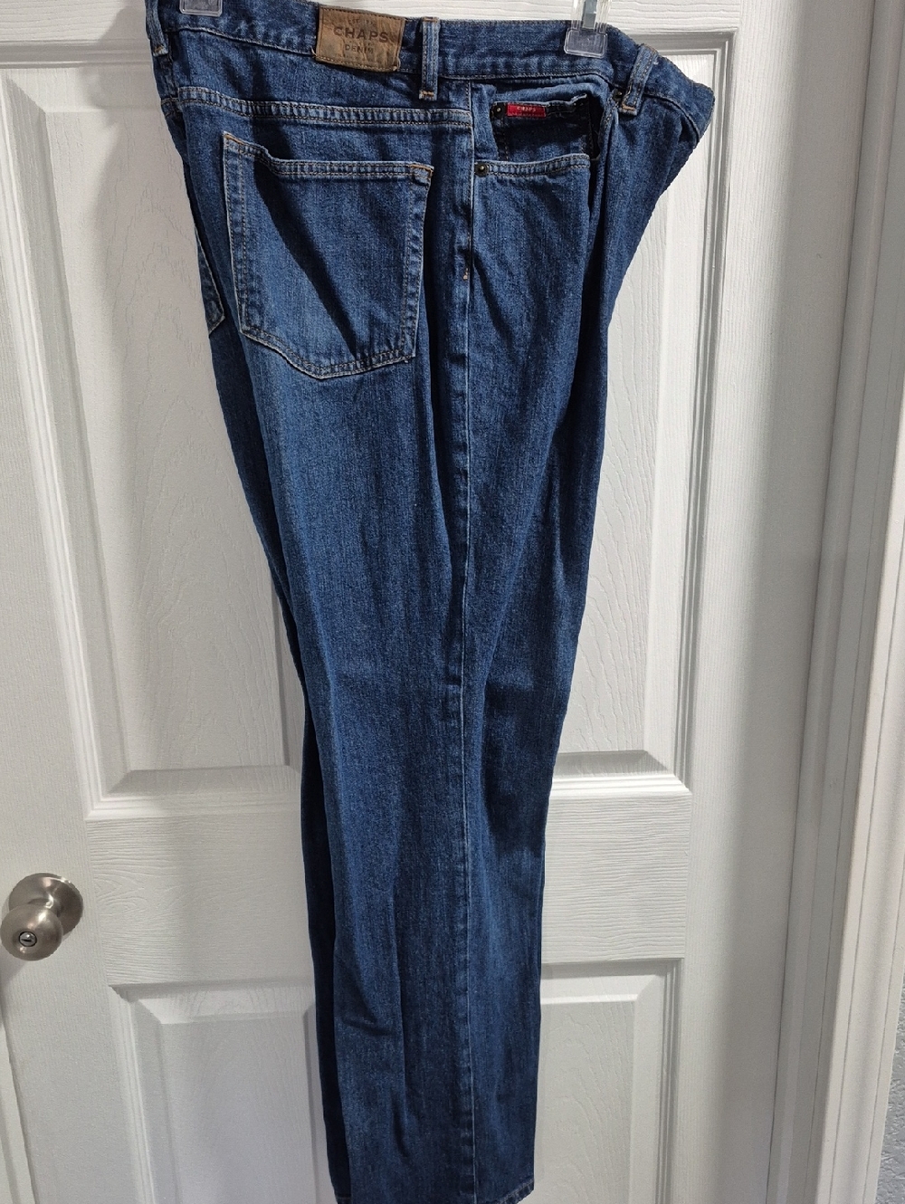 Chaps Blue Straight-Leg Denim Jeans